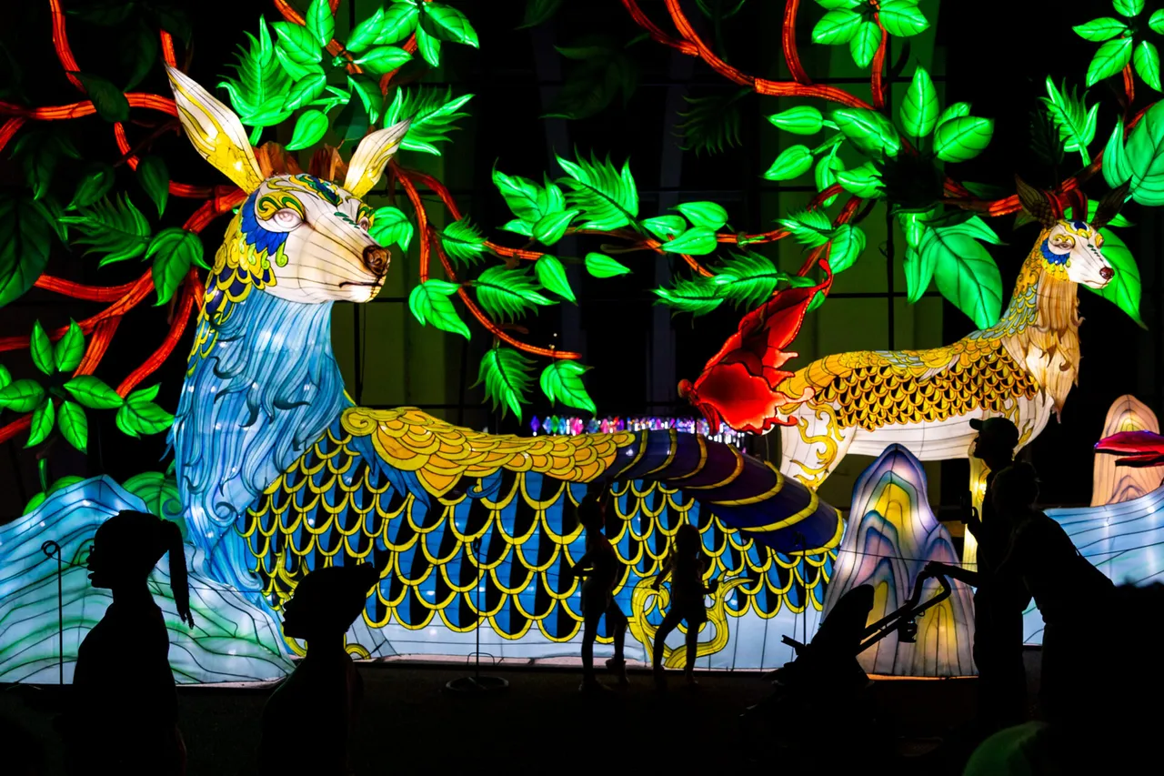 Asian Lantern Festival at Central Florida Zoo