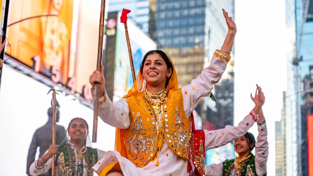 Diwali at Times Square, photo 1 of 2