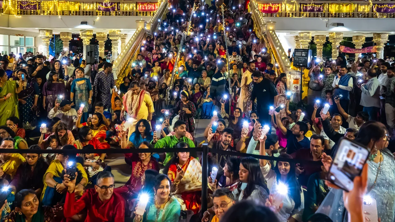 Diwali Mahotsav at Radha Krishna Temple of Dallas, photo 1 of 4