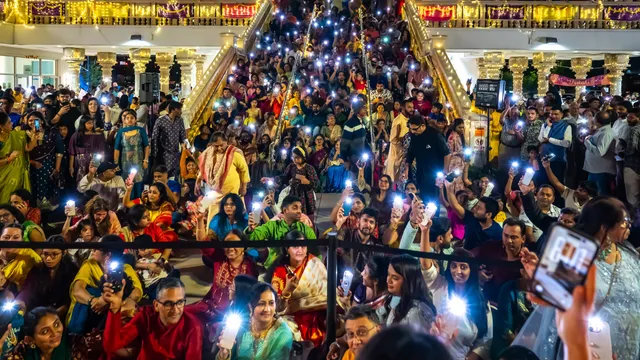 Diwali Mahotsav at Radha Krishna Temple of Dallas