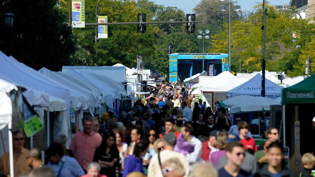 Evanston Art and Big Fork Festival, photo 1 of 4