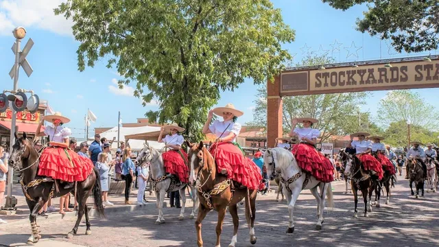 Fiestas Patrias Parade at the Stockyards