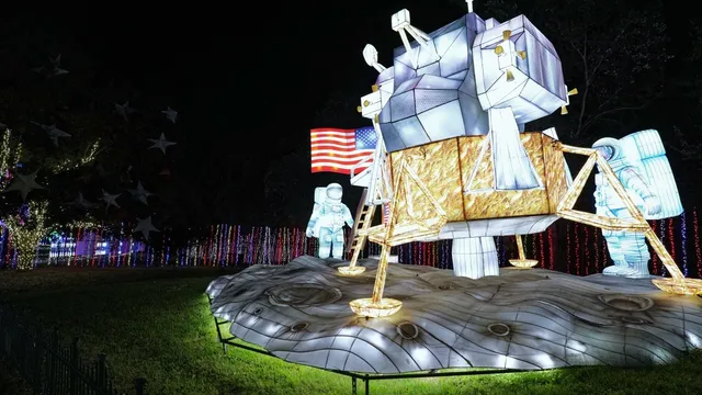 Galaxy Lights at Space Center Houston