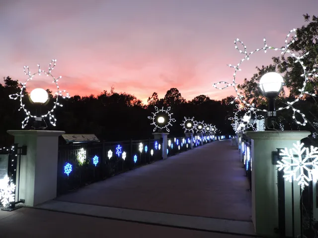 Holiday Lights in the Gardens