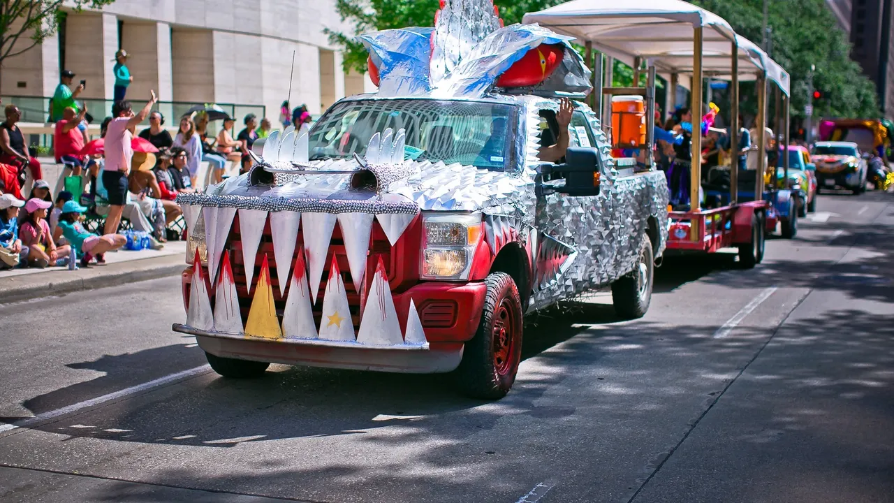 Houston Art Car Parade, photo 1 of 4