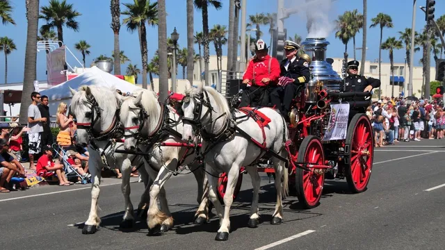 Huntington Beach Fourth of July Parade and Fireworks