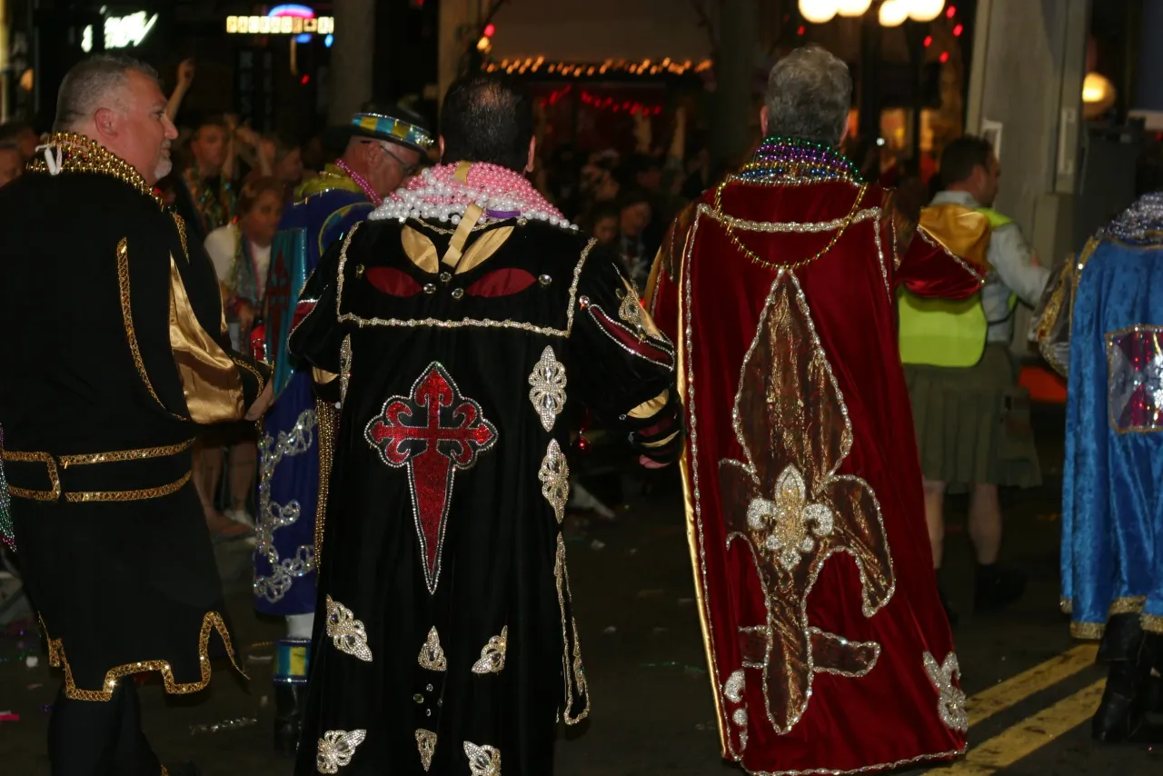 Krewe of Sant'Yago Illuminated Knight Parade