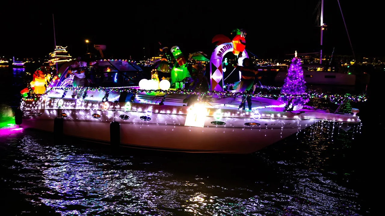 Marina del Rey Holiday Boat Parade, photo 1 of 2