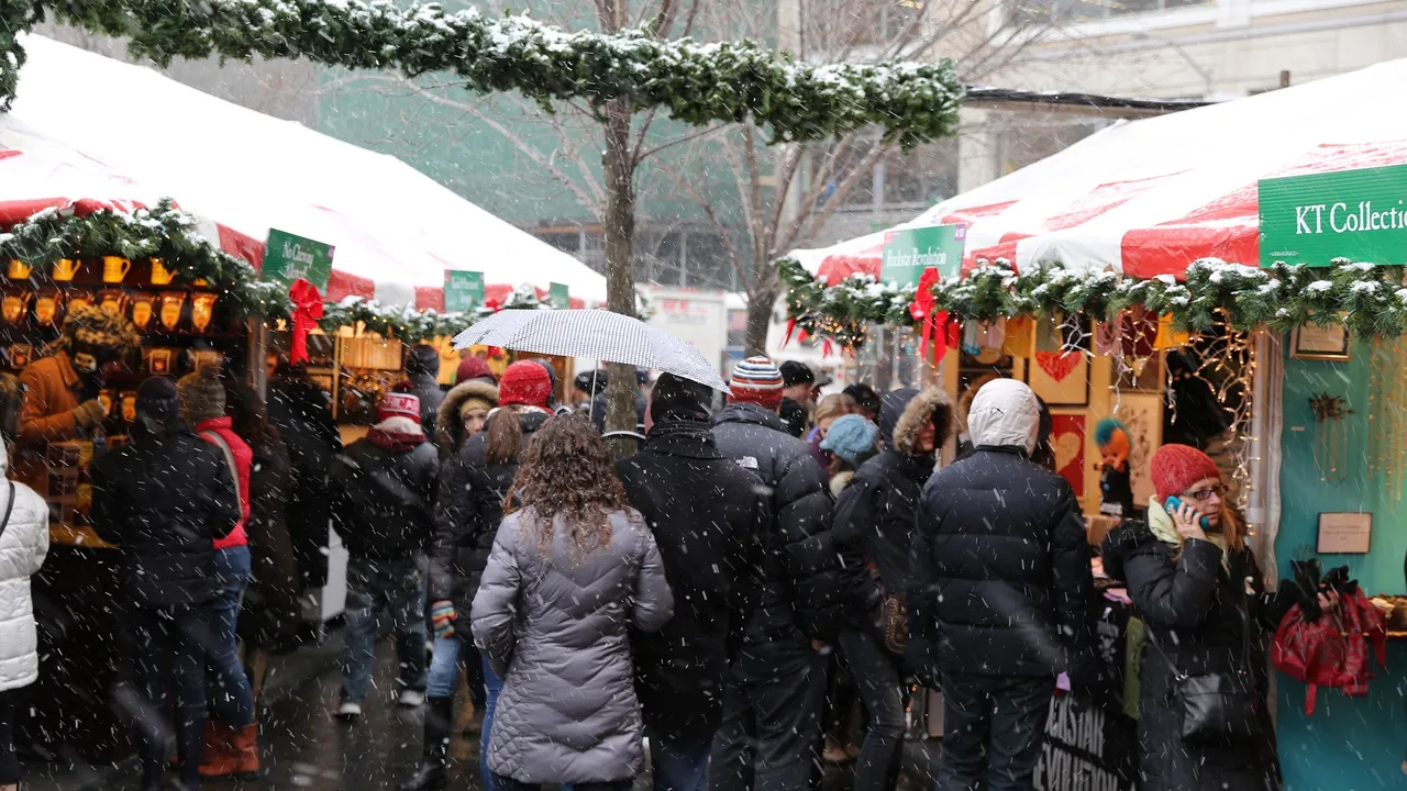 Union Square Holiday Market, photo 1 of 3