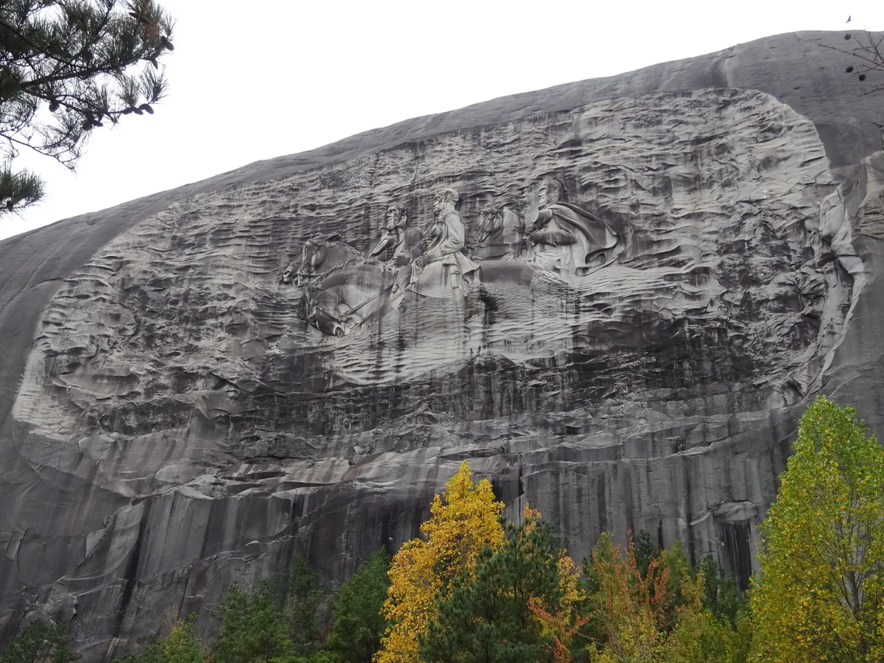 Stone Mountain Carving